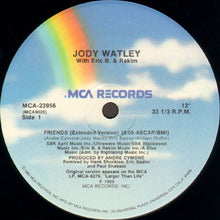 Load image into Gallery viewer, Jody Watley With Eric B. &amp; Rakim : Friends (12", Single, Pin)