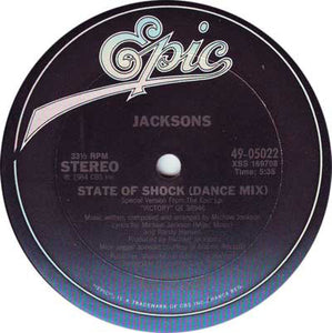 Jacksons* : State Of Shock (12")