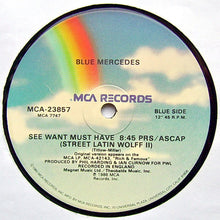 Load image into Gallery viewer, Blue Mercedes : See Want Must Have (12", Single, Glo)