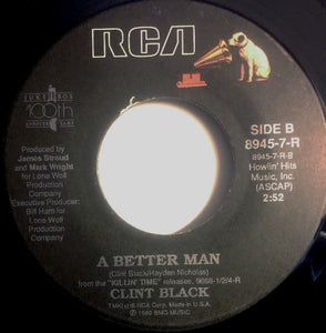 Clint Black : Killin' Time (7", Single)