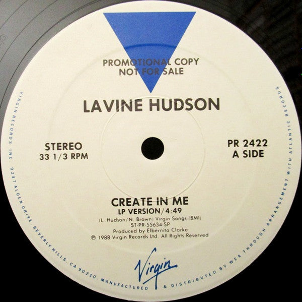 Lavine Hudson : Create In Me (12