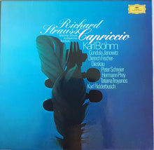 Load image into Gallery viewer, Richard Strauss - Symphonie-Orchester Des Bayerischen Rundfunks, Karl Böhm, Gundula Janowitz, Dietrich Fischer-Dieskau, Peter Schreier, Hermann Prey, Tatiana Troyanos, Karl Ridderbusch : Capriccio (3xLP, Album + Box)