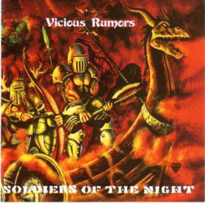 Vicious Rumors : Soldiers Of The Night (LP, Album, Bla)