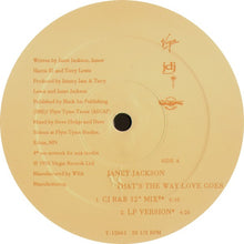 Load image into Gallery viewer, Janet Jackson : That&#39;s The Way Love Goes (12&quot;, Single)