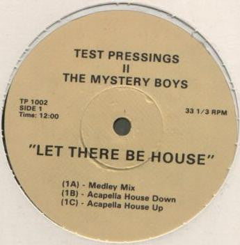 Mystery Boys : Let There Be House (12