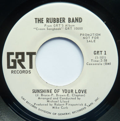 The Rubber Band : Sunshine Of Your Love (7
