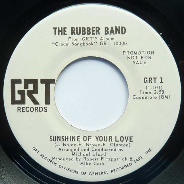 The Rubber Band : Sunshine Of Your Love (7