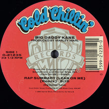 Load image into Gallery viewer, Big Daddy Kane : Rap Summary (Lean On Me) (12&quot;, Maxi)