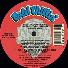 Load image into Gallery viewer, Big Daddy Kane : Rap Summary (Lean On Me) (12&quot;, Maxi)