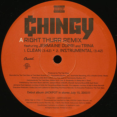 Chingy : Right Thurr (Remix) (12
