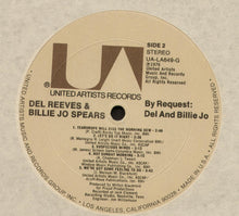 Load image into Gallery viewer, Del Reeves &amp; Billie Jo Spears : By Request: Del And Billie Jo (LP, Album)