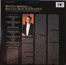Load image into Gallery viewer, Wynton Marsalis, Vivaldi*, Telemann*, Pachelbel*, M. Haydn*, Biber*, English Chamber Orchestra, Raymond Leppard : Baroque Music For Trumpets (LP, Album)