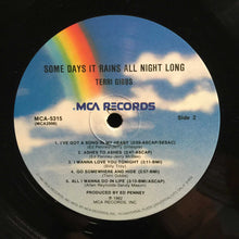 Load image into Gallery viewer, Terri Gibbs : Some Days It Rains All Night Long (LP, Album, Pin)