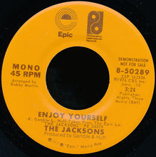 Load image into Gallery viewer, The Jacksons : Enjoy Yourself (7", Single, Mono, Promo)