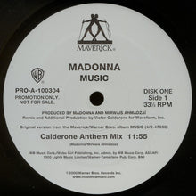 Load image into Gallery viewer, Madonna : Music (2x12&quot;, Promo)