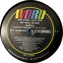 Load image into Gallery viewer, Joy Song : We Will Stand (LP)