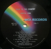 Load image into Gallery viewer, Loretta Lynn : Back To The Country (LP, Album)