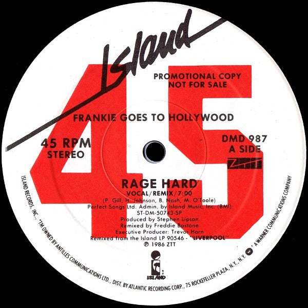 Frankie Goes To Hollywood : Rage Hard (12