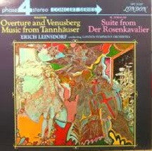 Load image into Gallery viewer, Wagner* / R. Strauss*, Erich Leinsdorf Conducting London Symphony Orchestra : Overture And Venusberg Music From Tannhäuser / Suite From Der Rosenkavalier (LP, Album, Gat)