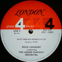 Load image into Gallery viewer, Wagner* / R. Strauss*, Erich Leinsdorf Conducting London Symphony Orchestra : Overture And Venusberg Music From Tannhäuser / Suite From Der Rosenkavalier (LP, Album, Gat)