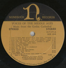 Load image into Gallery viewer, Capella Antiqua Munich* Conducted By Konrad Ruhland : Voices Of The Middle Ages - Music From The Gothic Cathedral (LP, Album)