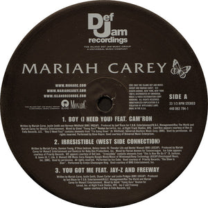 Mariah Carey : Boy (I Need You) / Irresistible / You Got Me (12")