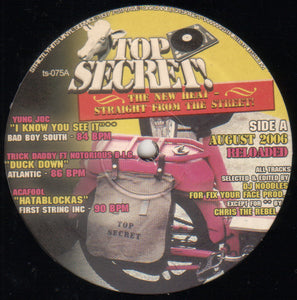 Various : Top Secret! - August 2006 Reloaded (12")