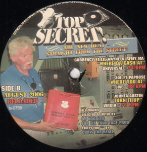 Various : Top Secret! - August 2006 Reloaded (12")