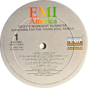 Dexys Midnight Runners : Searching For The Young Soul Rebels (LP, Album, All)