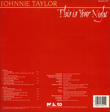 Load image into Gallery viewer, Johnnie Taylor : This Is Your Night (LP, Album)