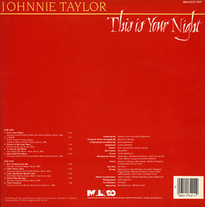 Johnnie Taylor : This Is Your Night (LP, Album)