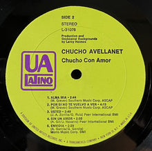 Load image into Gallery viewer, Chucho Avellanet : Chucho Con Amor (LP, Album)