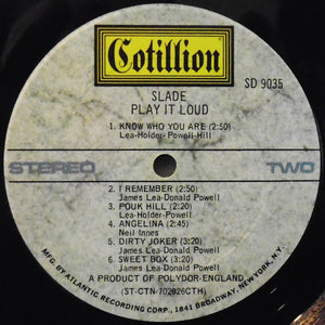 Slade : Play It Loud (LP, Album)