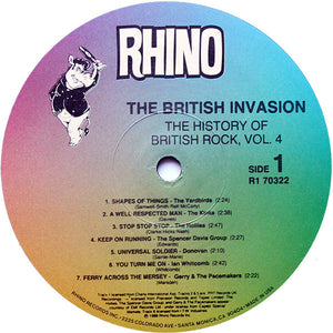 Various : The British Invasion: The History Of British Rock, Vol. 4 (LP, Comp)