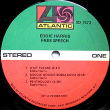 Load image into Gallery viewer, Eddie Harris : Free Speech (LP, Album, Mon)