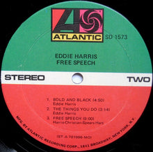 Load image into Gallery viewer, Eddie Harris : Free Speech (LP, Album, Mon)