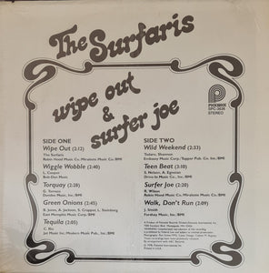 The Surfaris : Wipe Out & Surfer Joe (LP, Album, RE)