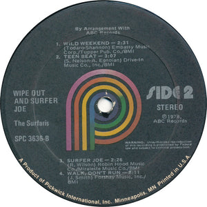The Surfaris : Wipe Out & Surfer Joe (LP, Album, RE)