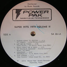 Load image into Gallery viewer, Various : Super Hits 1974 Volume II (LP, Comp)