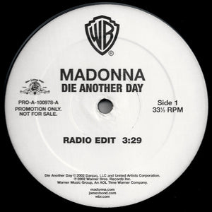 Madonna : Die Another Day (12", Single, Promo)