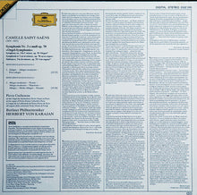 Load image into Gallery viewer, Camille Saint-Saëns - Pierre Cochereau, Berliner Philharmoniker, Herbert von Karajan : Symphony No.3 "Organ" (LP)