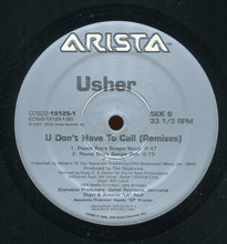 Load image into Gallery viewer, Usher : U Don't Have To Call (Remixes) (12")