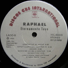 Load image into Gallery viewer, Raphael (2) : Eternamente Tuyo (LP, Album)