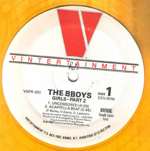 The BBoys* : Girls - Part 2 (12", Yel)