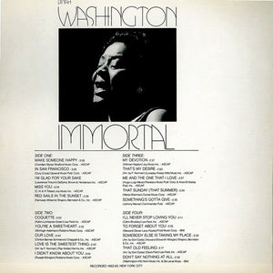 Dinah Washington : Immortal (2xLP, Album, Gat)