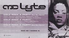 Load image into Gallery viewer, MC Lyte : Cold Rock A Party (Bad Boy Remix) (12&quot;, Promo)