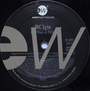 MC Lyte : Cold Rock A Party (Bad Boy Remix) (12", Promo)