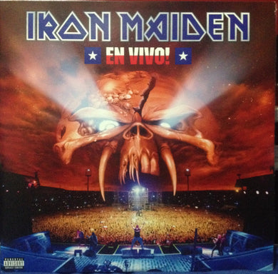 Iron Maiden : En Vivo! (2xLP, Album, Ltd, Pic)