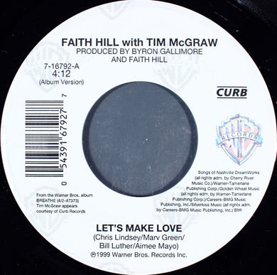 Faith Hill With Tim McGraw : Let's Make Love (7