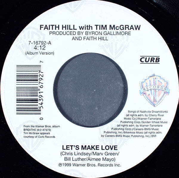 Faith Hill With Tim McGraw : Let's Make Love (7